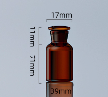 30ml����ĥ��С����ɫ�Լ�ƿ